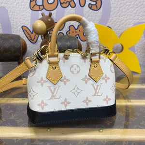 LV M46895 Louis Vuitton Nano Alma Bag White - Default Title - View 4