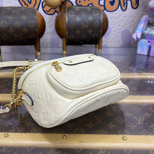 LV M83275 Louis Vuitton Mini Bumbag Monogram Empreinte Cream - Default Title - View 4
