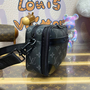 LV M46955 Louis Vuitton Alpha Messenger Bag Black - Default Title - View 3