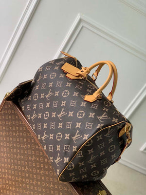 LV M46962 Louis Vuitton Speedy P9 Bandouliere 50 Bag Monogram Leather - Default Title - View 2