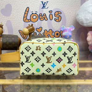 LV M47069 Louis Vuitton Locker Dopp Kit Vanilla - Default Title - View 1