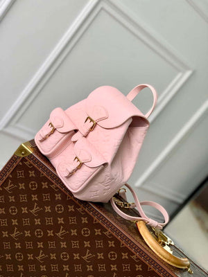 LV M47074 Louis Vuitton Playful Backup Backpack Bag Opal Pink - Default Title - View 2