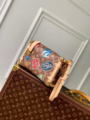 LV M47085 Louis Vuitton Side Trunk MM Other Monogram Canvas Handbag - Default Title - View 2