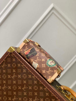 LV M47085 Louis Vuitton Side Trunk MM Other Monogram Canvas Handbag - Default Title - View 4