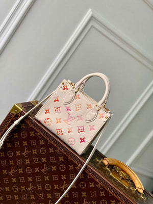 LV M47115 Louis Vuitton OnTheGo BB Handbag Sunrise Aquarelle - Default Title - View 1