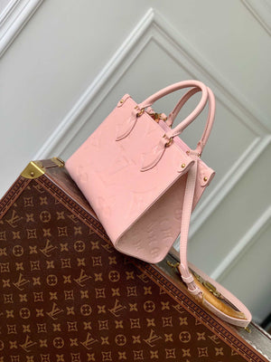 LV M47135 Louis Vuitton Onthego Pm Bag M45779 leather Pink - Default Title - View 2