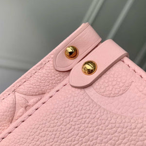 LV M47135 Louis Vuitton Onthego Pm Bag M45779 leather Pink - Default Title - View 5