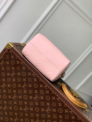 LV M47136 Louis Vuitton Speedy Bandouliere 20 Handbag Opal Pink - Default Title - View 4