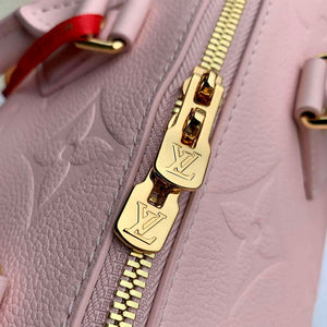 LV M47136 Louis Vuitton Speedy Bandouliere 20 Handbag Opal Pink - Default Title - View 6