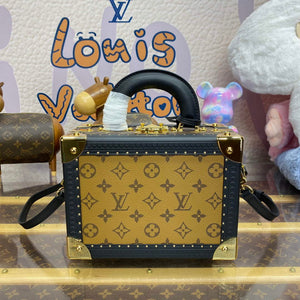 LV M47164 Louis Vuitton Petite Valise Monogram Reverse - Default Title - View 2