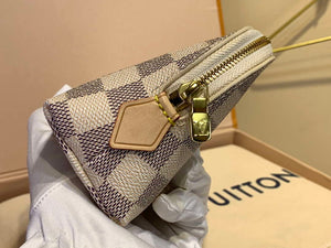 LV M47353 Louis Vuitton Cosmetic Pouch MM Damier Azur - Default Title - View 3