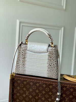 LV M48865 Louis Vuitton Capucines BB Handbag Himalayas - Default Title - View 2