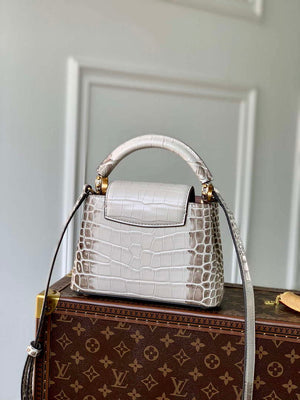 LV M48865 Louis Vuitton Capucines Mini Handbag Himalayas - Default Title - View 3