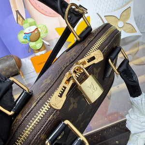 LV M53152 Louis Vuitton Alma BB Monogram N41221 Bag with Black - Default Title - View 7