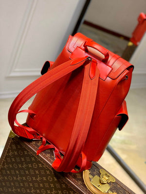 LV M53414 Louis Vuitton LV x Supreme Backpack Orange - Default Title - View 2