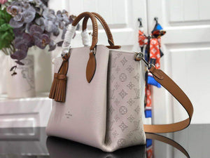 LV M55553 Louis Vuitton Haumea Mahina Bag M55031 Brume Grey - luxibagsmall