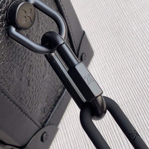 LV M55700 Louis Vuitton Soft Trunk Bag Black - Default Title - View 5
