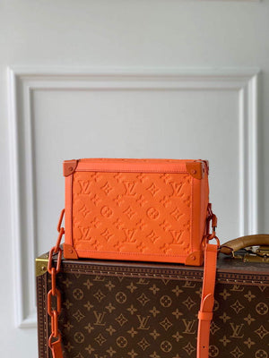 LV M55700 Louis Vuitton Soft Trunk Bag Orange - Default Title - View 1