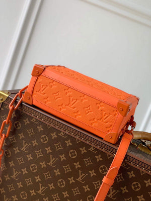 LV M55700 Louis Vuitton Soft Trunk Bag Orange - Default Title - View 3