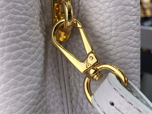 LV M56071 Louis Vuitton Capucines Mini Handbag Taro Purple - Default Title - View 7