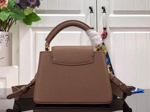 LV M56071 Louis Vuitton Capucines Mini Handbag Light brown - Default Title - View 3