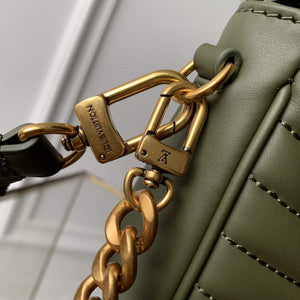 LV M56471 Louis Vuitton New Wave Multi-Pochette Leather M56461 Green - Default Title - View 4