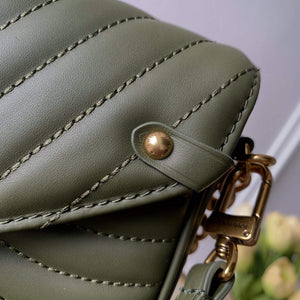 LV M56471 Louis Vuitton New Wave Multi-Pochette Leather M56461 Green - Default Title - View 5
