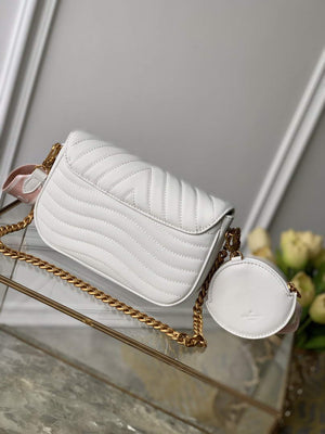 LV M56466 Louis Vuitton New Wave Multi-Pochette Leather M56461 White - Default Title - View 2