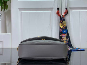 LV M56467 Louis Vuitton New Wave Multi-Pochette Leather M56466 Gray - Default Title - View 4