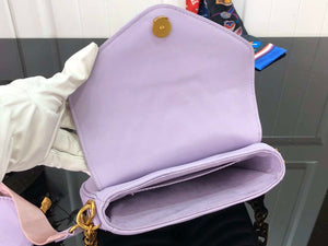 LV M56466 Louis Vuitton New Wave Multi-Pochette Leather M56461 Purple - Default Title - View 7