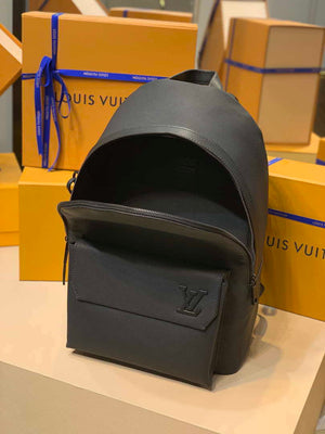 LV M57079 Louis Vuitton Backpack Lv Aerogram Black - Default Title - View 8