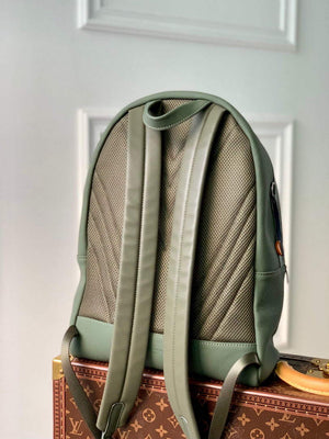 LV M57079 Louis Vuitton Backpack Lv Aerogram Green - Default Title - View 3