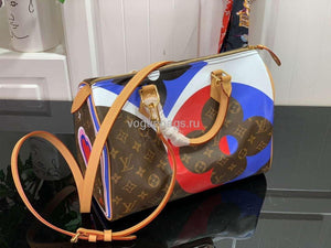 LV M57451 Louis Vuitton Game On Speedy Bandouliere 30 Bag Monogram Canvas - Voguebags