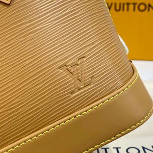 LV M57540 Louis Vuitton Alma BB Epi Handbag Caramel - Default Title - View 6