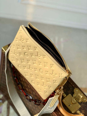 LV M57790 Louis Vuitton Coussin PM Handbag Yellow - Default Title - View 8
