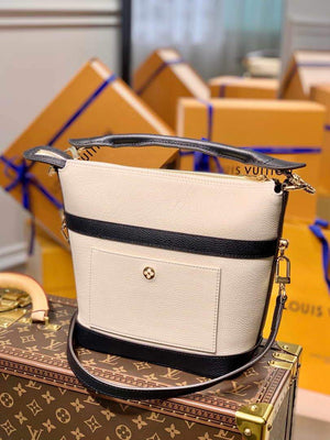LV M57813 Louis Vuitton Cruiser PM M57934 Bag Black White - luxibagsmall