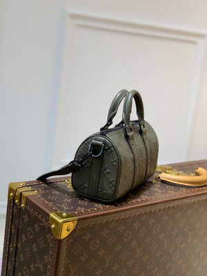 LV M57961 Louis Vuitton Keepall XS Handbag M57960 Khaki - luxibagsmall