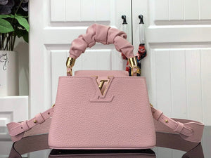 LV M58586 Louis Vuitton Capucines Mini BB Handbag Pink - Default Title - View 1