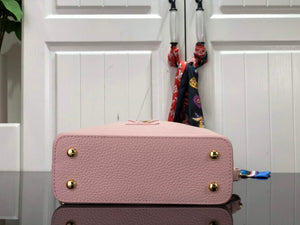 LV M58586 Louis Vuitton Capucines Mini BB Handbag Pink - Default Title - View 9