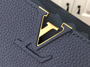 LV M58732 Louis Vuitton Capucines BB Handbag Blue - Default Title - View 4