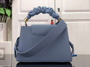 LV M58732 Louis Vuitton Capucines BB Handbag Blue - Default Title - View 9