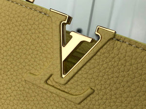 LV M58586 Louis Vuitton Capucines BB Handbag Yellow - Default Title - View 3