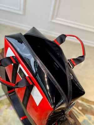 LV M58755 Louis Vuitton Neo Porte Documents Voyage Black red - Default Title - View 7