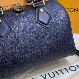 LV M58953 Louis Vuitton Speedy Bandouliere 20 Bag Black - Default Title - View 5