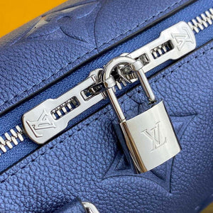 LV M58953 Louis Vuitton Speedy Bandouliere 20 Bag Blue - Default Title - View 10