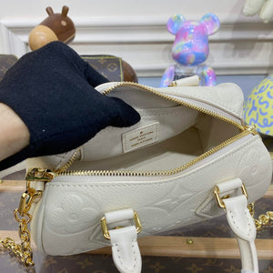 LV M58953 Louis Vuitton Speedy Bandouliere 20 Bag White - Default Title - View 9