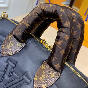 LV M59008 Louis Vuitton Speedy Bandouliere 25 Bag M59009 Black - Default Title - View 4