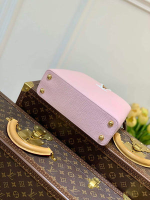 LV M59061 Louis Vuitton Capucines BB Handbag Rose Beige - Default Title - View 4