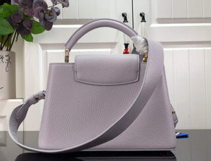 LV M59066 Louis Vuitton Capucines BB Handbag Taro Purple - Default Title - View 3