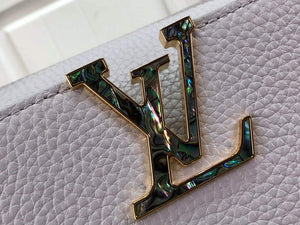 LV M59066 Louis Vuitton Capucines BB Handbag Taro Purple - Default Title - View 5